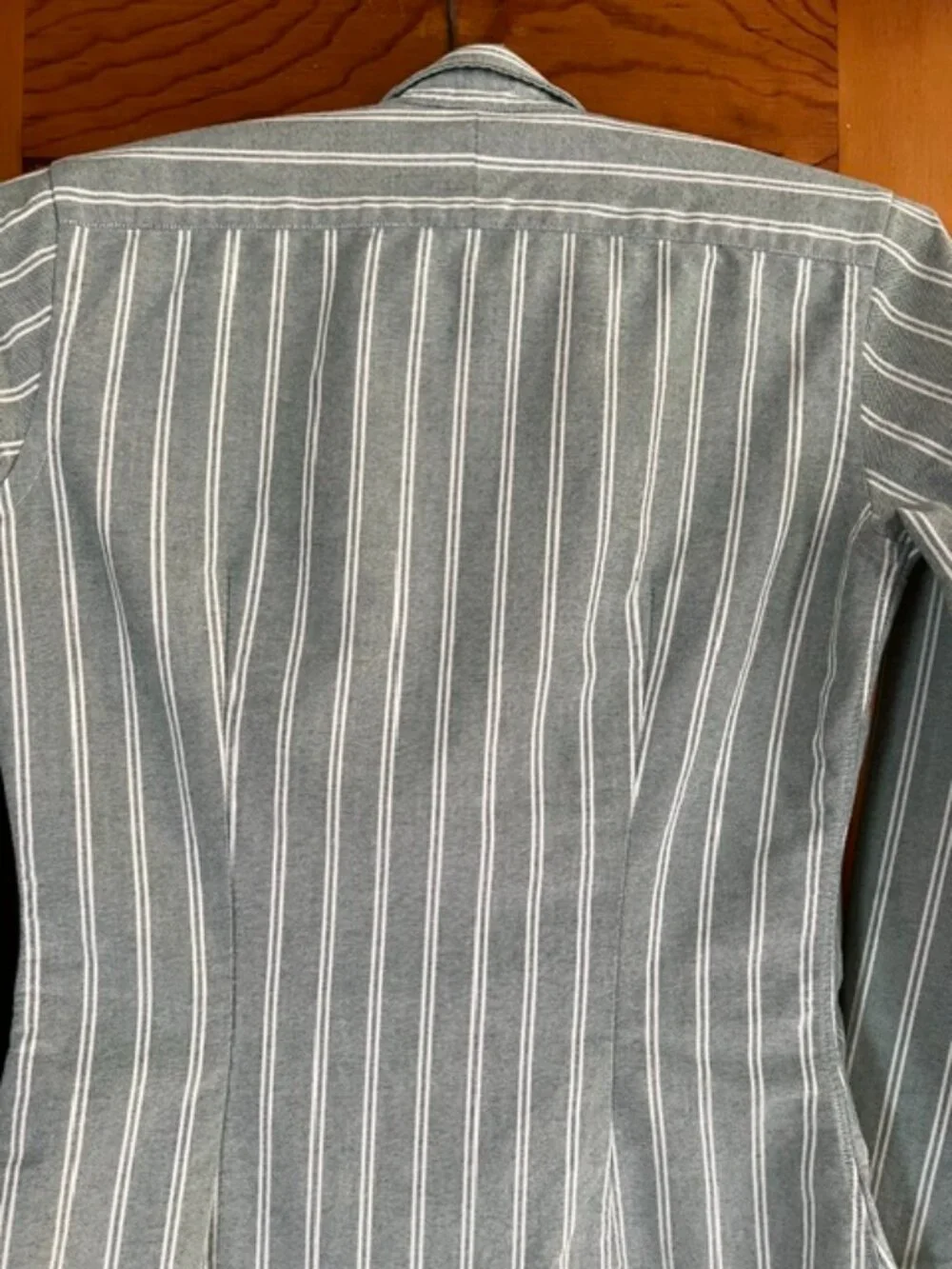 Ralph Lauren Striped Cotton Oxford Long-Sleeve Slim Fit Boys